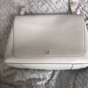 Dagne Dover Simone Satchel in Bone